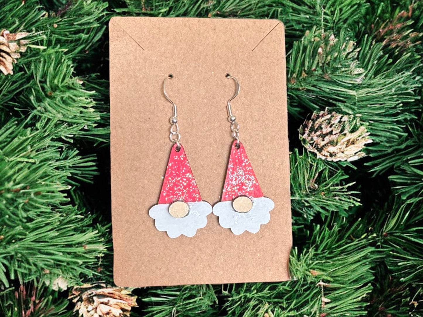 Adorable Handcrafted Gnome Earrings - Perfect for Garden Lovers - Unique Whimsical Jewelry - Cute Fantasy Accessories - Gift for Her